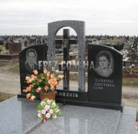 Двойной гранитный памятник 