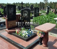 Памятник двойной со столом