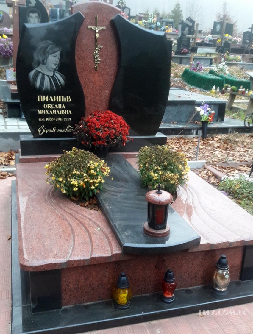 Элитный двойной памятник